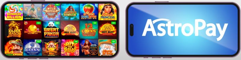 Astropay in mobile casinos AstroPay Mobile Casinos
