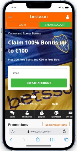 Betsson Online Casino Mobile Betsson Casino Mobile