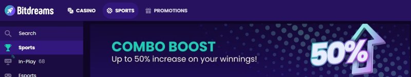 Bitdreams Sports Bonuses Bitdreams Casino Sportsbook