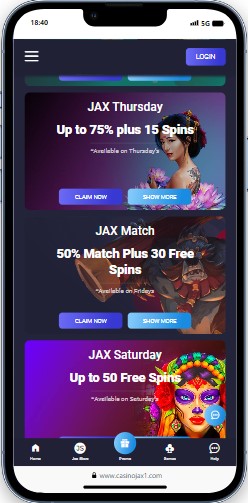 Jax Casino Mobile Casino Jax Mobile App