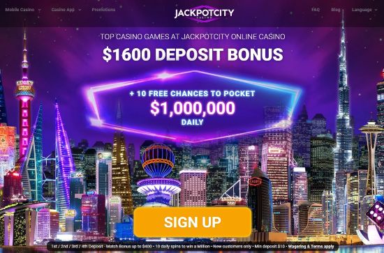 jackpotcity online casino login