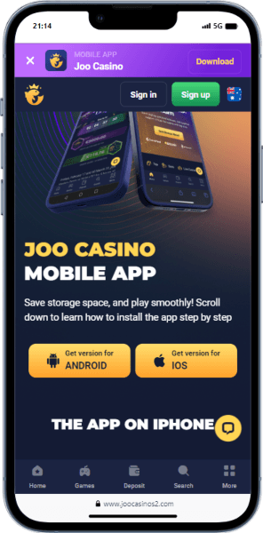 JooCasino Mobile Joo Casino App