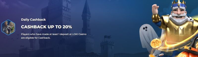 Loki Online Casino Cashback Loki Casino CAshback