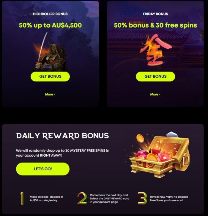 Spin Samurai Casino Login Australia ⚡️ Spin Samurai Pokies Online